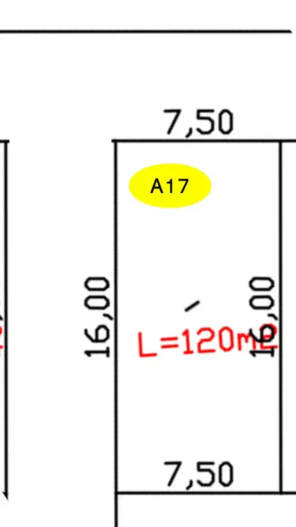 A17 Tanah Kavling Murah Fajar Baru