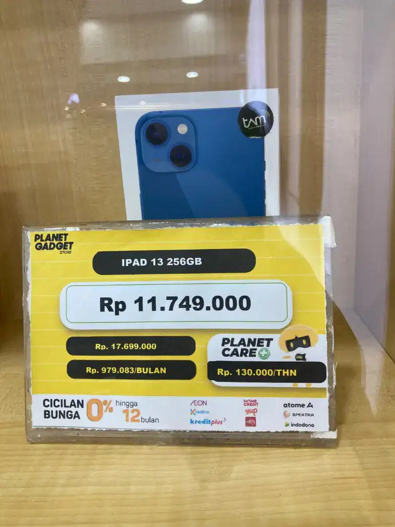 KREDIT IPHONE 13 256GB SYARAT HANYA KTP ANGSURAN SAMPAI 24 BULAN