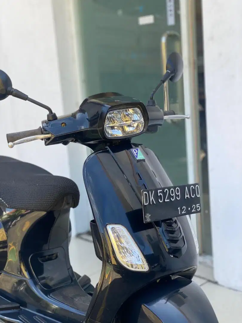 Vespa S 125 facelift 2021 pmk hitam originall