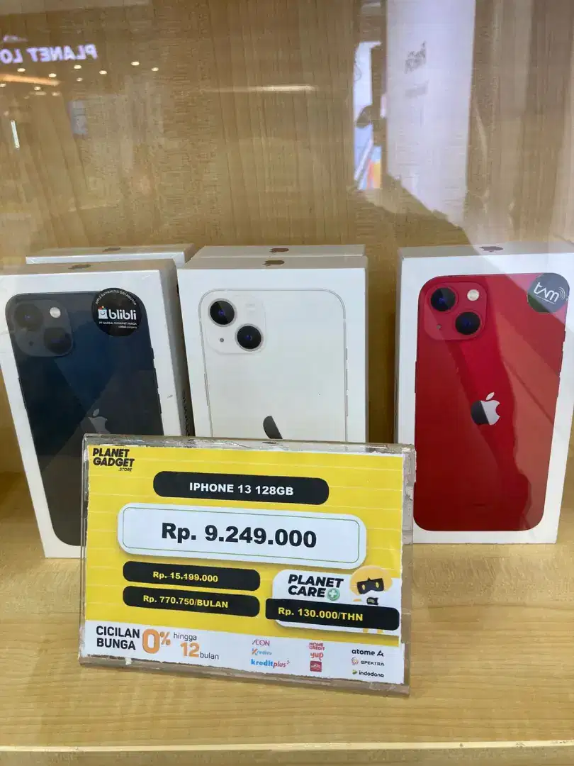 KREDIT IPHONE 13 128GB SYARAT HANYA KTP ANGSURAN SAMPAI 24BULAN