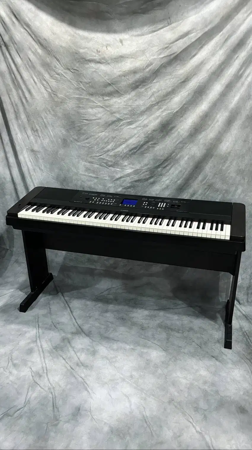 BILLY MUSIK - Digital Piano Yamaha DGX650 DGX-650 88 Keys GHS - Bisa F