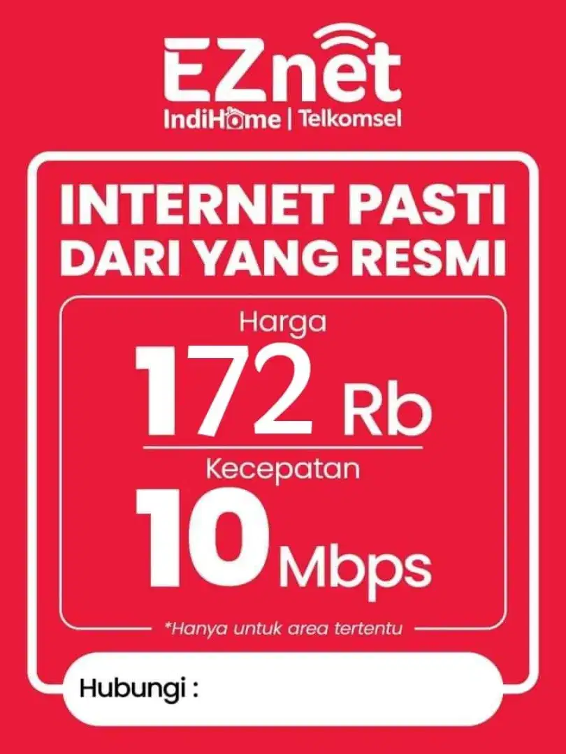 Promo Wifi indihome 10 mbps