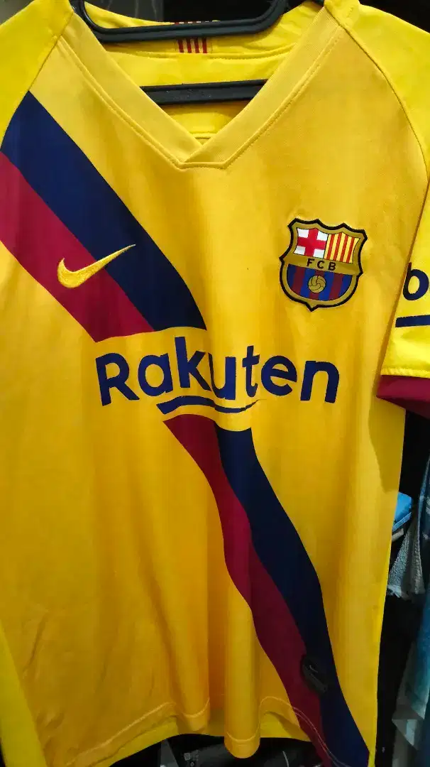 Barcelona away 2020 player issue size M