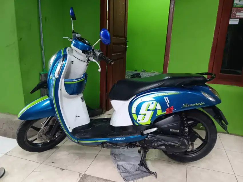 Scoopy tahun 2016 pajak hidup idling stop