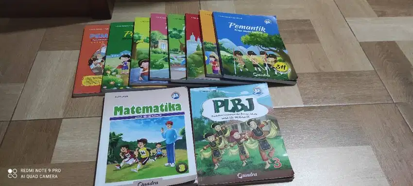 Second Buku Sekolah anak SD kelas 1 sd 3 kurikulum 2013