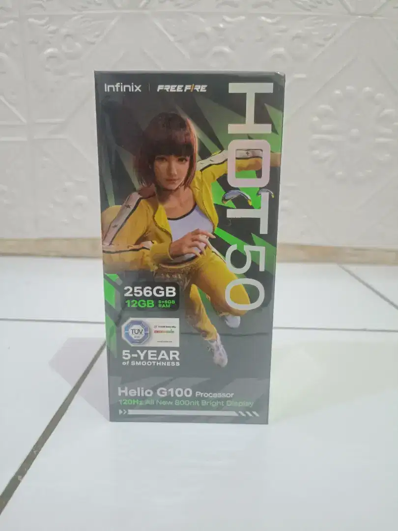 Infinix hot 50 6/256 baru !