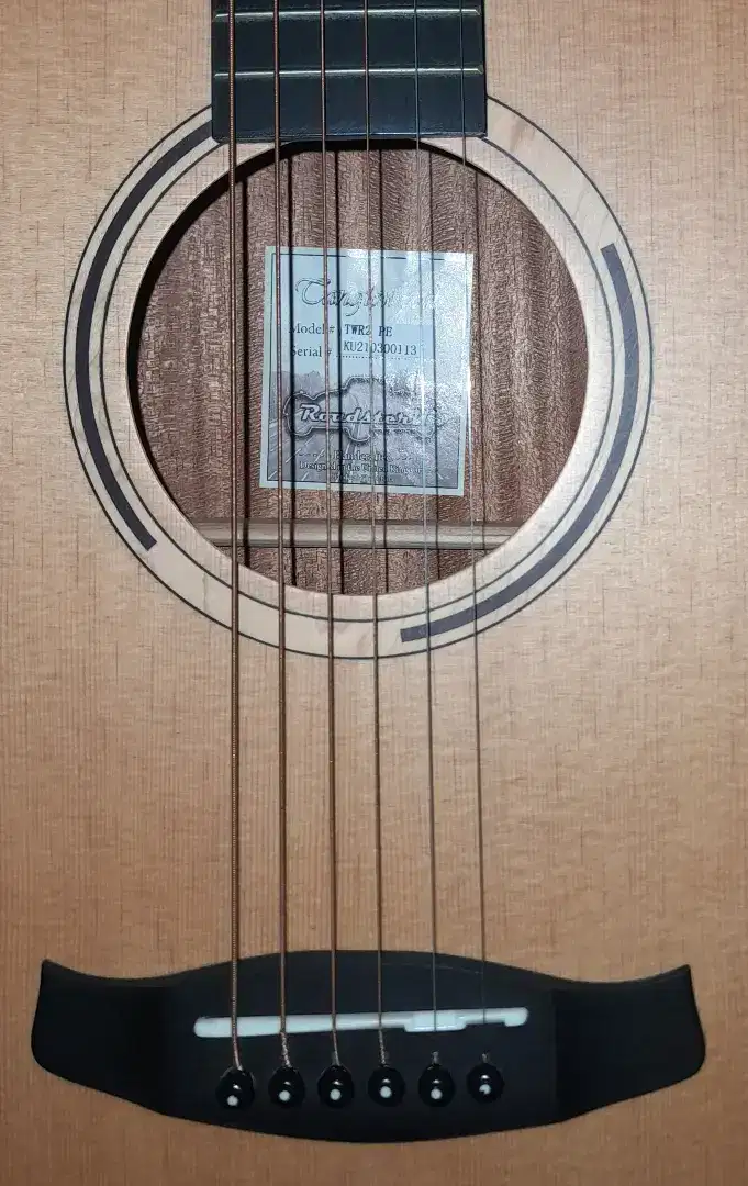 Guitar acoustic parlor Tanglewood twr2 pe