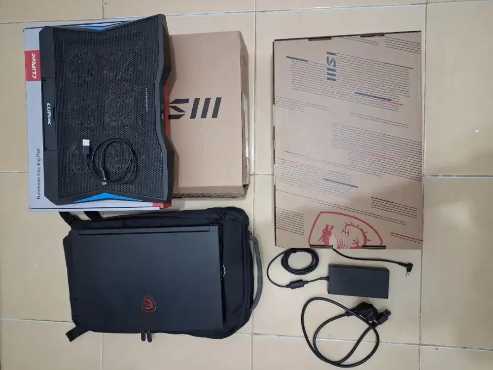 LAPTOP GAMING - MSI GF63 - 16/512GB - I5-11400H + RTX 3050 (2024)