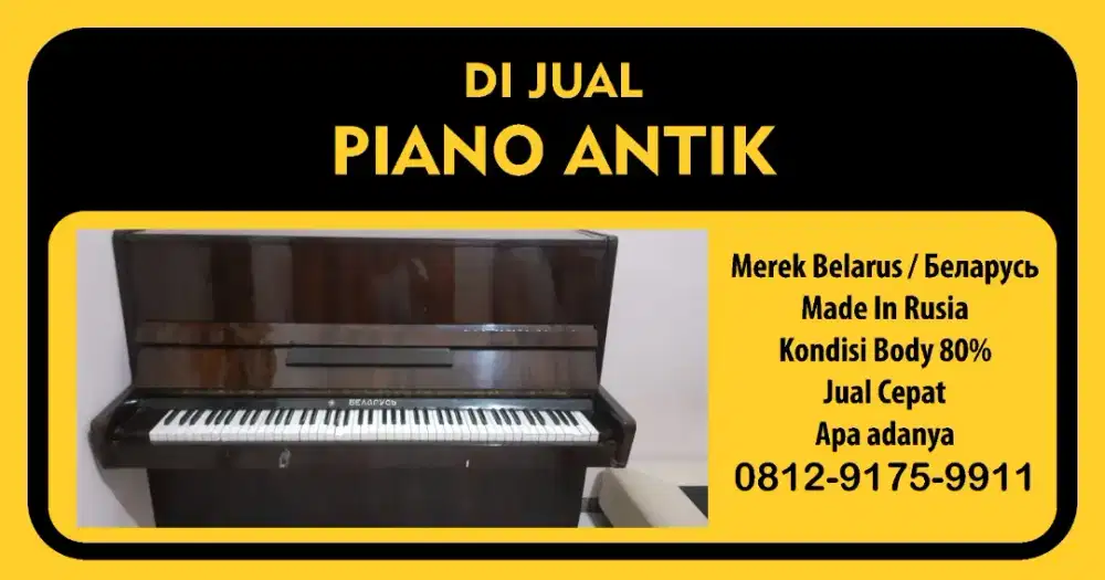Dijual alat musik Piano