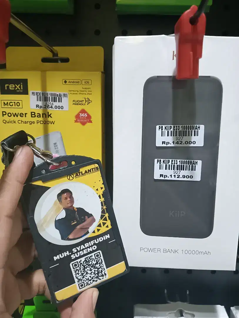 POWER BANK KIIP E33 10000 MAH | ATLANTIS DAHSYAT