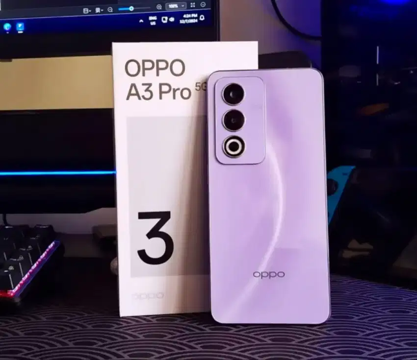 OPPO A3 PRO 5G 8/256GB READY WARNA KOMPLIT