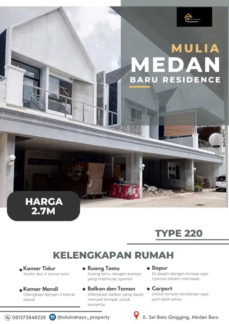 RUMAH DENGAN KONSEP MODERN