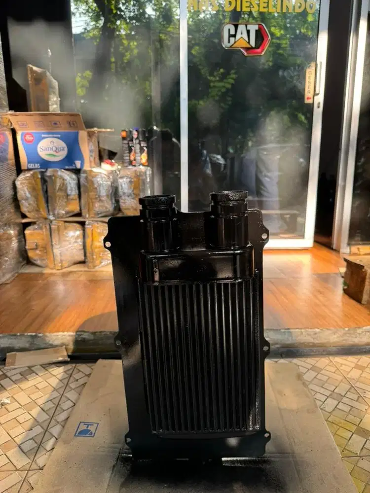 Aftercooler Second Genuine CAT 3412 Marine Siap Install