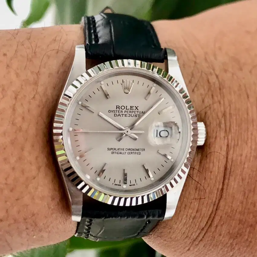 Rolex Datejust Grey Dial Swiss