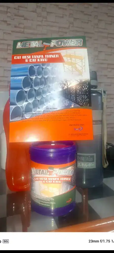 CAT BESI TANPA TINER / CAT BESI INSTAN