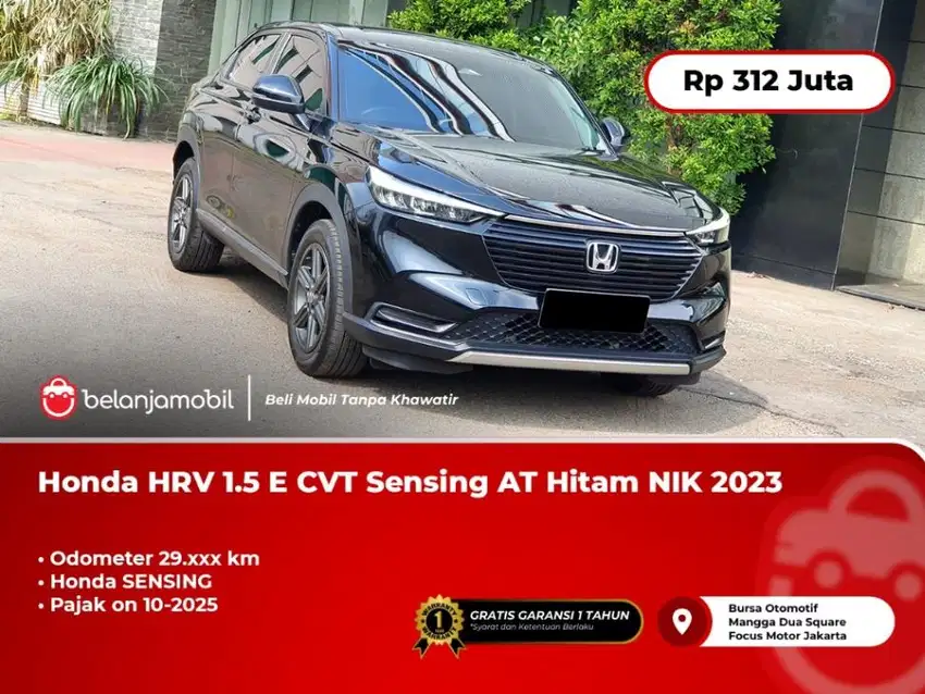 [ FULL PPF ] Honda HRV HR-V HR V 1.5 E CVT Sensing AT Hitam 2023/2024