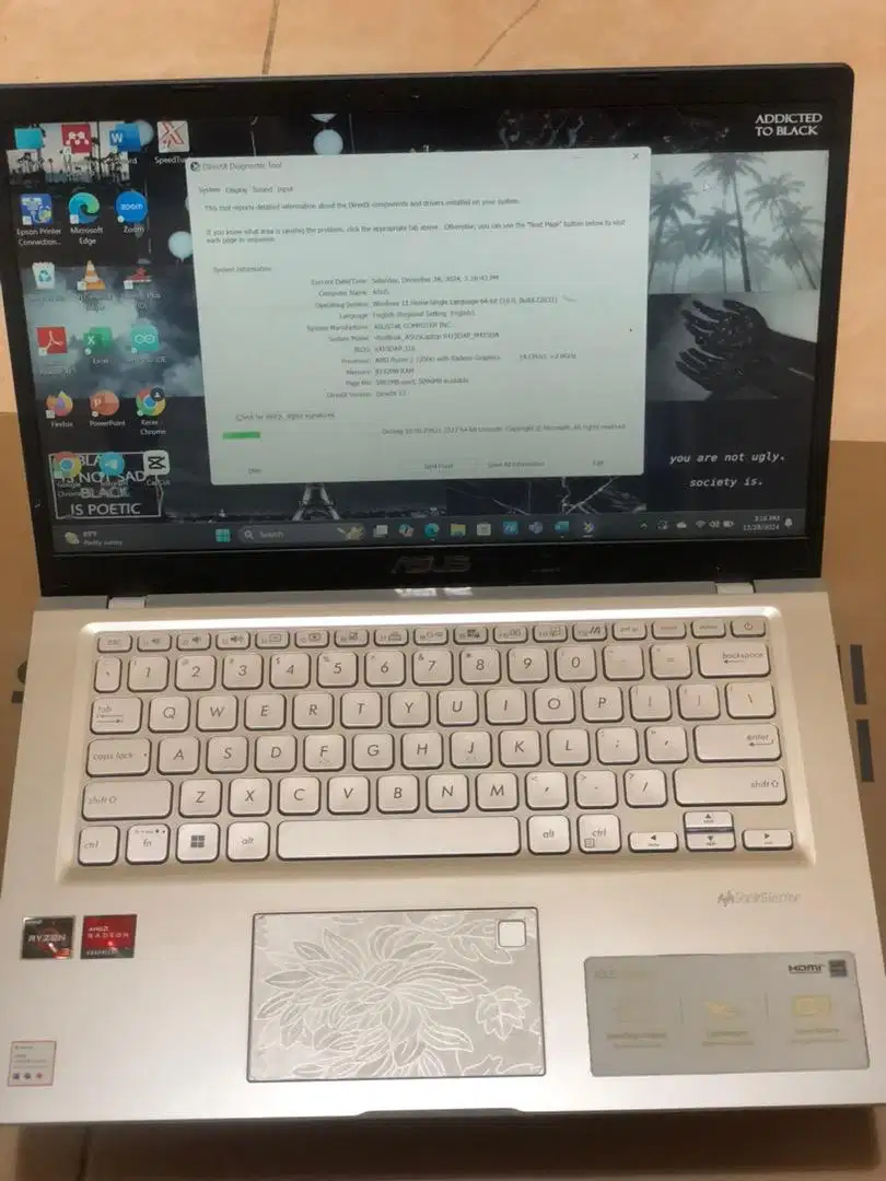 LAPTOP ASUS M14DAO RYZEN 3 3250U