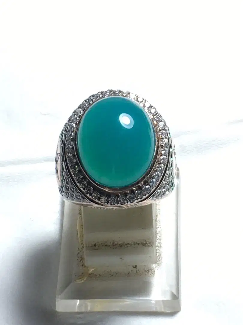 Cincin Batu Bacan Doko Majiko Crystal Natural