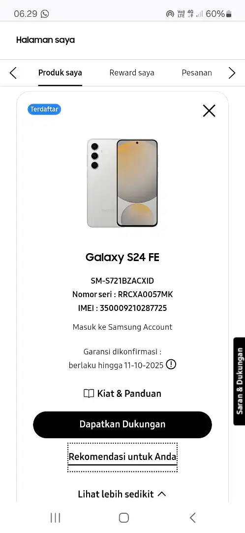 Samsung galaxy s24fe s24 fe sein