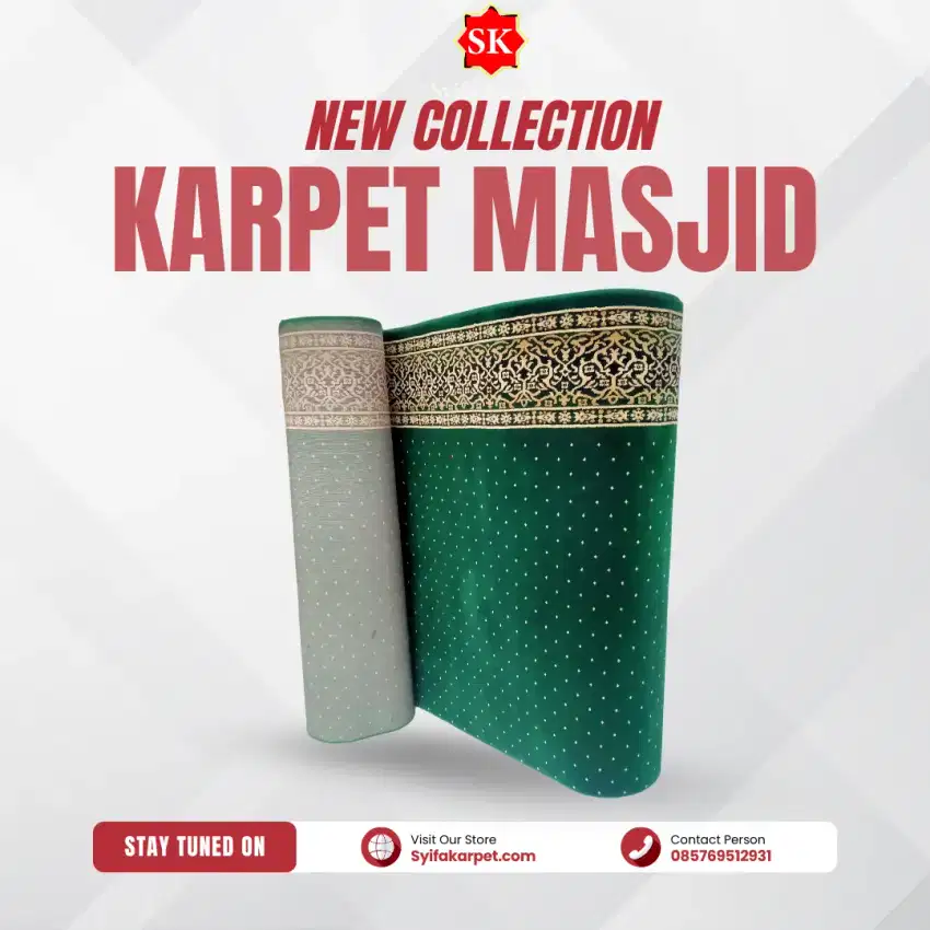 Jual karpet sajadah untuk masjid