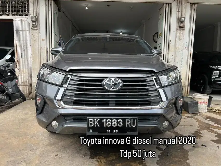 Tdp 50 juta, toyota innova G diesel manual 2020