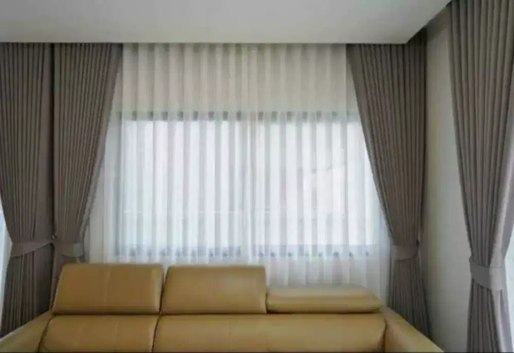 Tirai gorden minimalis geratis pasang