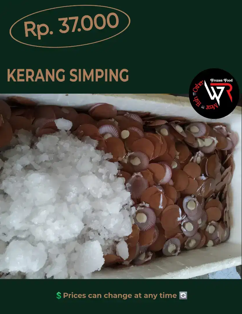 Kerang Simping | wr frozen food