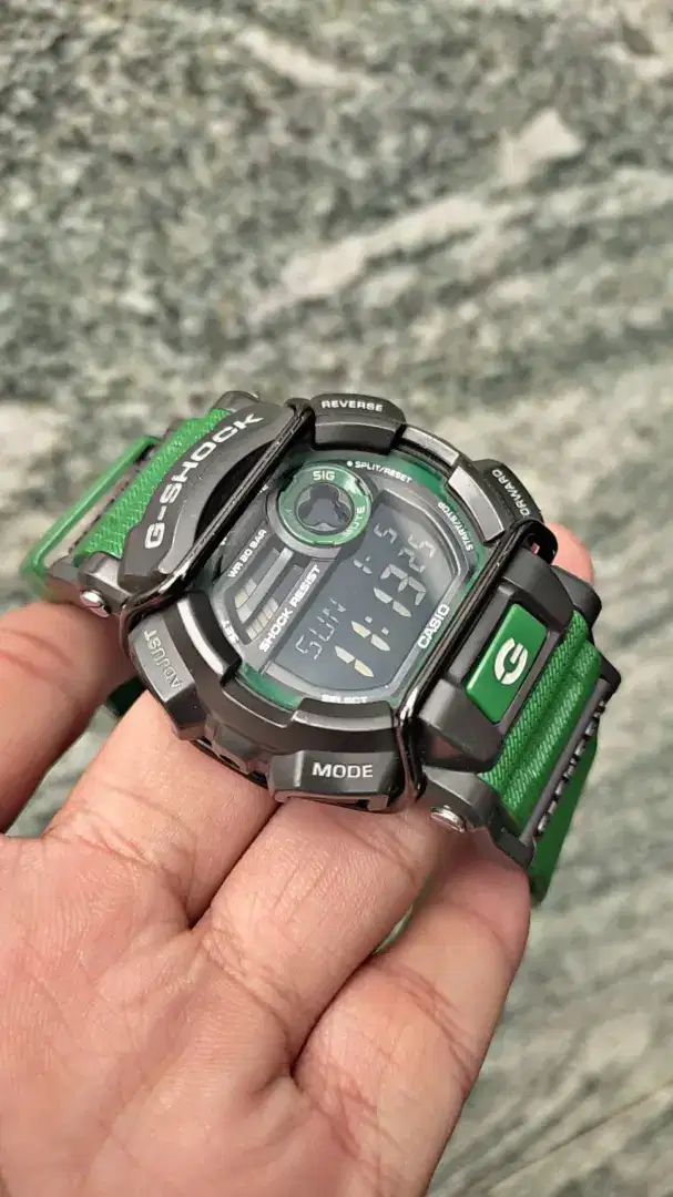 Casio Gshock Gd400 Hulk Mulus