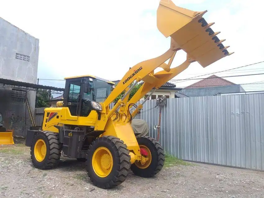 Ready Stock New Wheel Loader China Murah Tangguh Kapasitas 1 - 3 Kubik