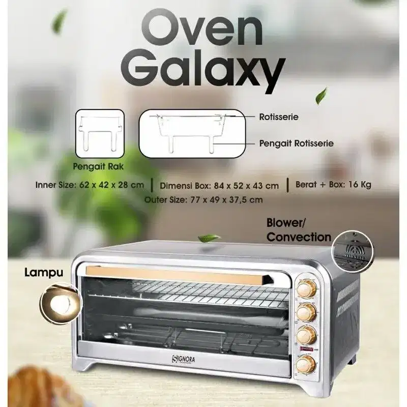 OVEN GALAXY SIGNORA 75lt