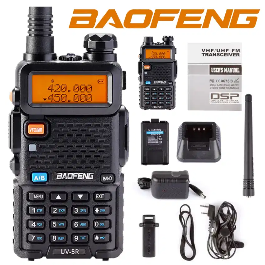 ht BaoFeng uv5r 5watt new