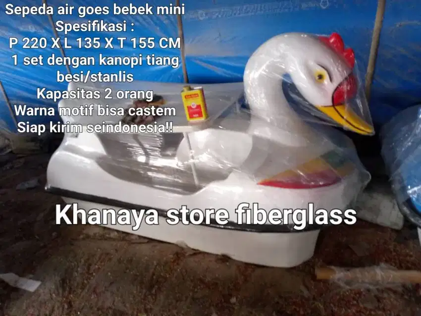 sepeda air bebekkan angsa mini/bebek engkol/perahu bebek termurah!