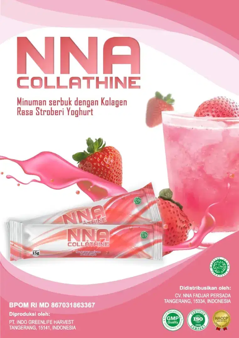 Minuman Colagen perawatan kulit dan menurunkan berat badan