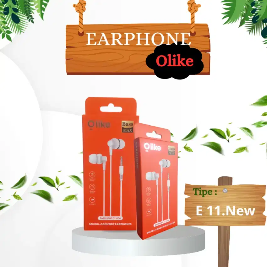 EARPHONE E11 NEW OLIKE