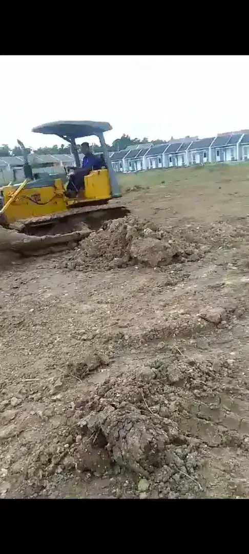 Alat berat Dozer dan excavator