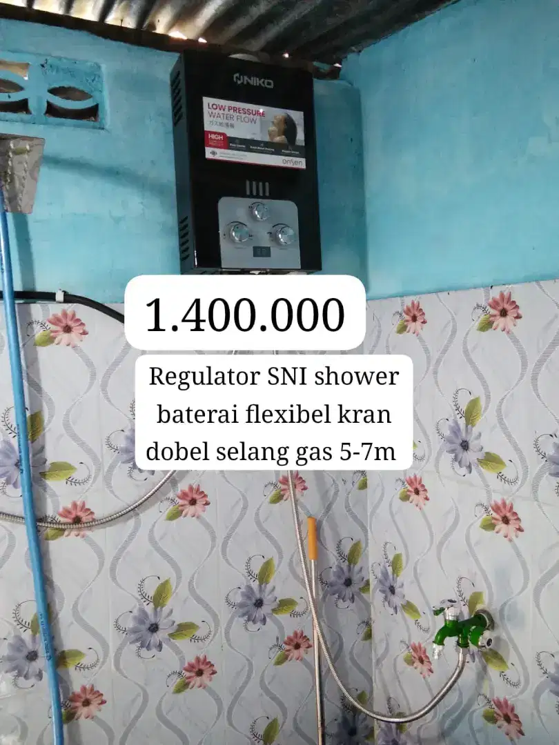 Water heater gas Niko paket