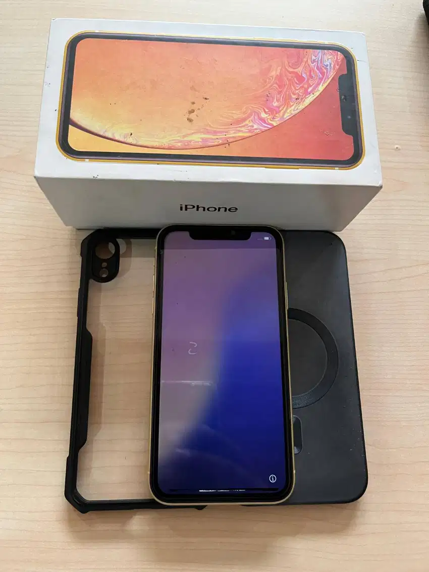 Iphone XR 64Gb Sinyal lancar Lengkap