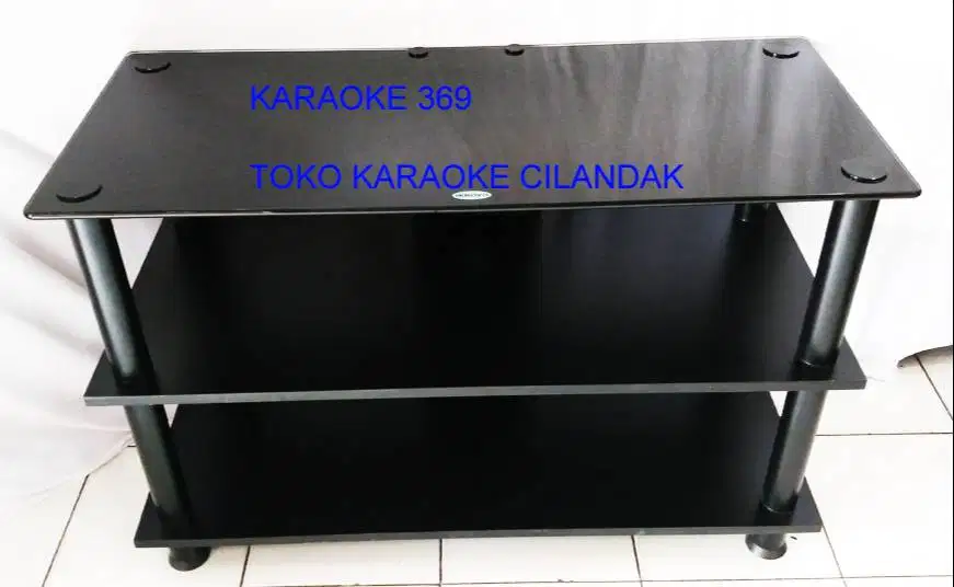 rak meja karaoke 1meter