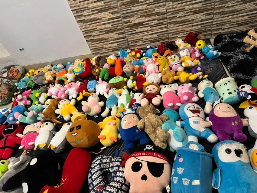 Boneka murah meriah dijamin bersih