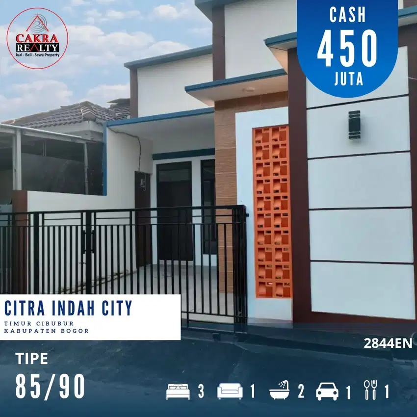 Dijual rumah dicitra indah city rumah siap huni full renovasi