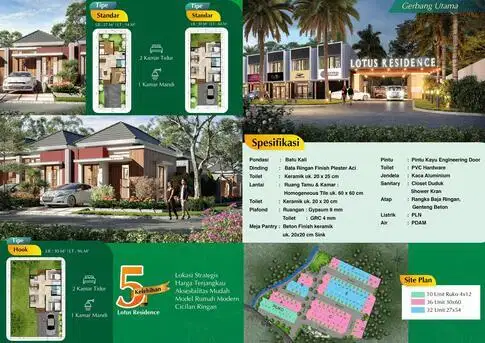 Lotus Residence Promo Sadis Saatnya Punya Rumah Sendiri