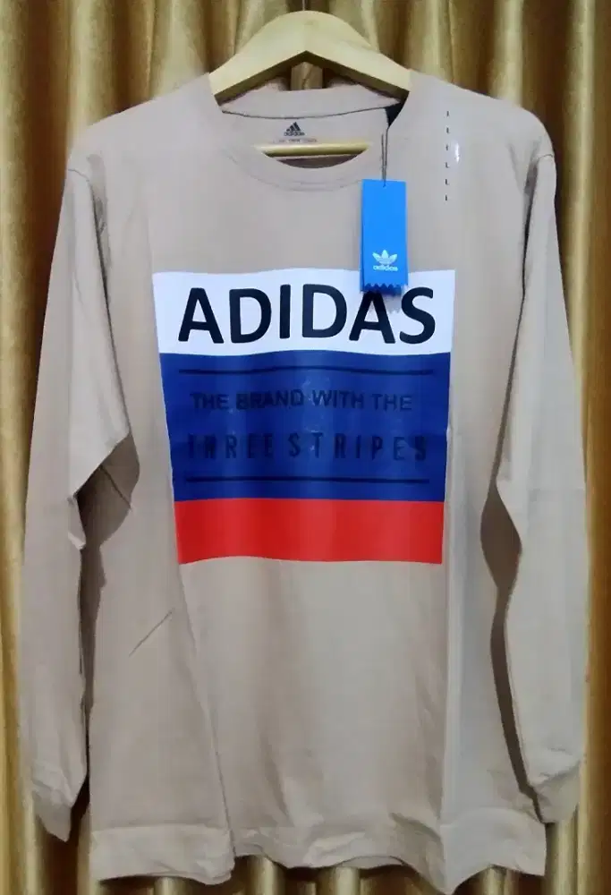 T'Shirt Adidas Lengan Panjang