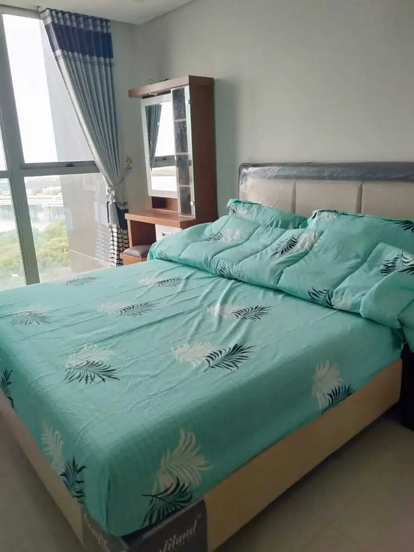 sewa apartemen gold coast PIK 2 kamar furnish