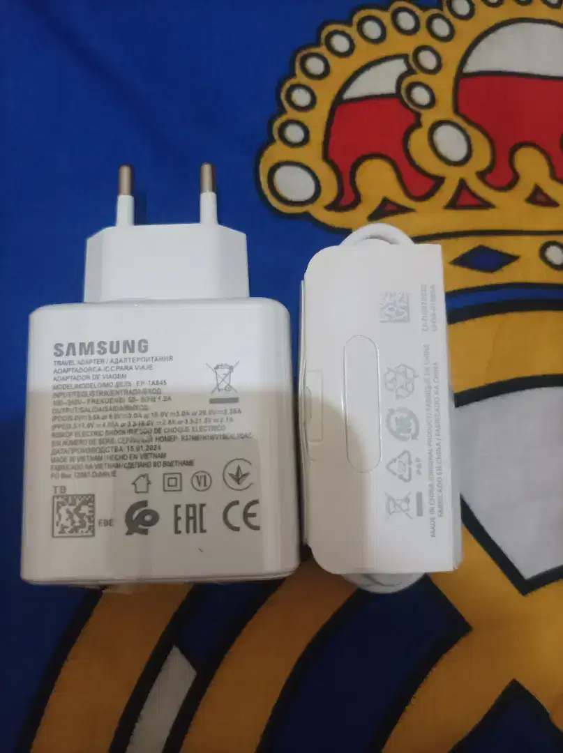 Charger ORI Samsung s21 ultra 5G super fash charging 45Watt