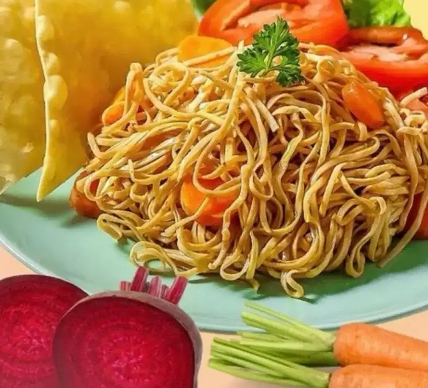 Mie sehat alamie sayur asli