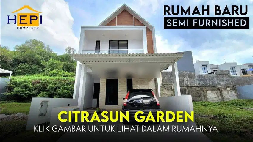 Rumah Semi Furnished Di Citrasun Garden Spec Mewah Lantai Marmer