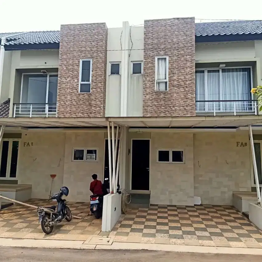 JUAL CEPAT MURAH RUMAH MEWAH SIAP HUNI DI CLUSTER ASRI PINGGIR JALAN