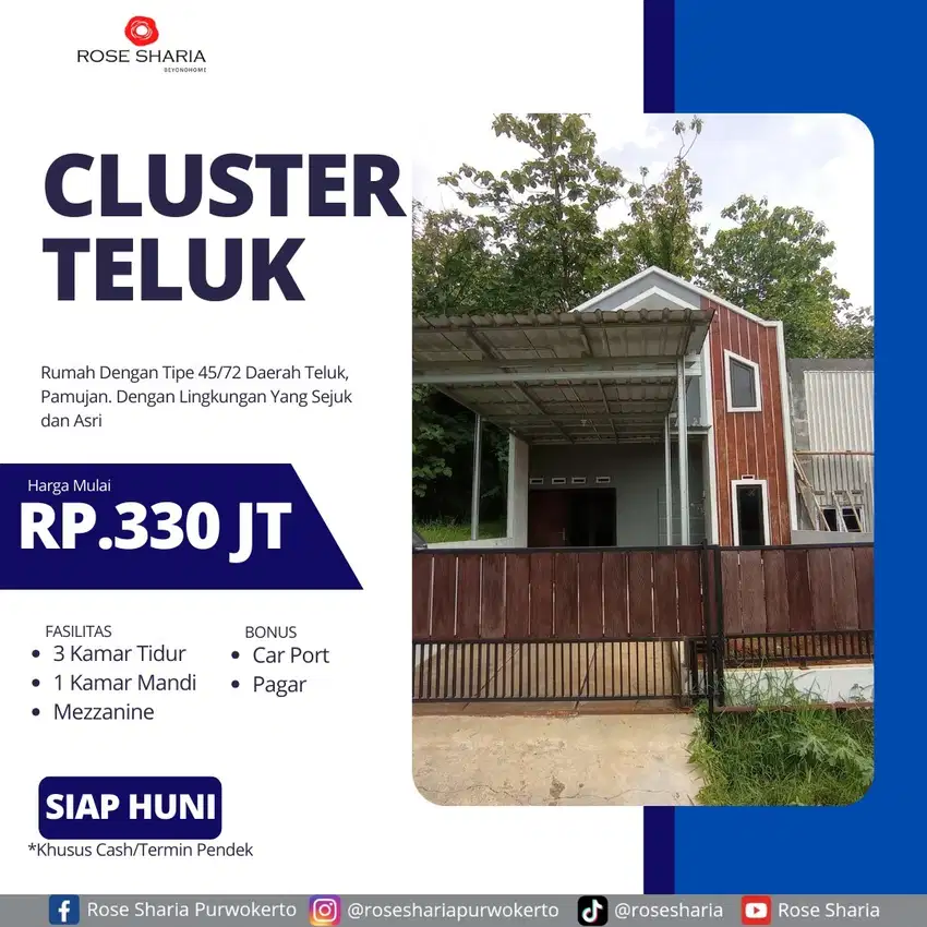 Rumah Siap Huni Purwokerto