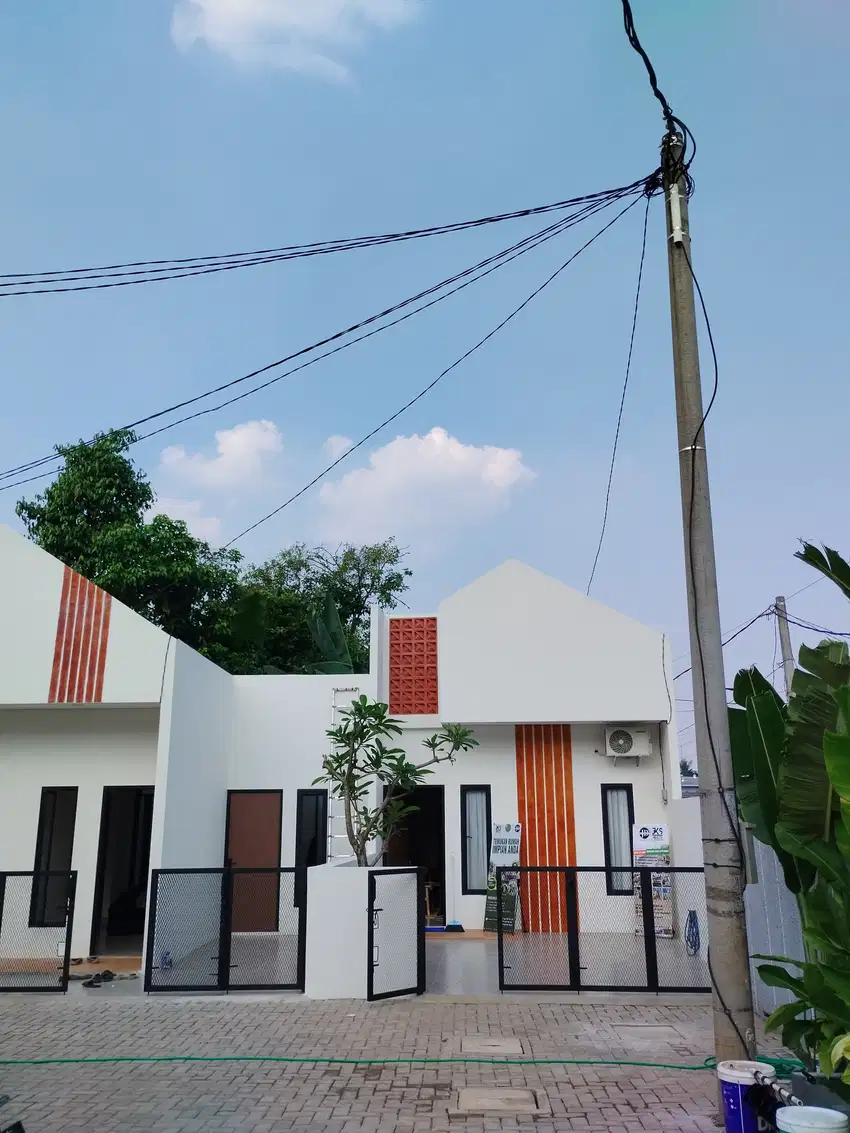 dijual rumah modern minimalis siap huni di mustikajaya kota bekasi