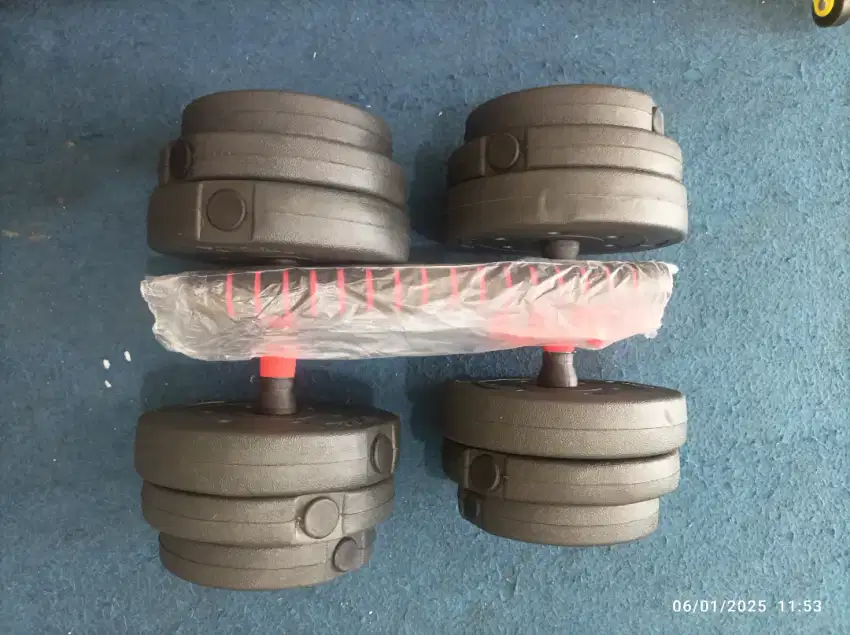 Dumbell set vpc 30kg multifungsi muarah makassar